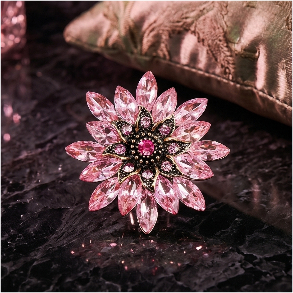 Brosch pink