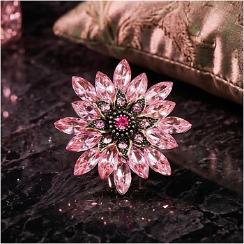 Brosch pink