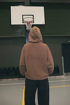 Hoodie Humble brown