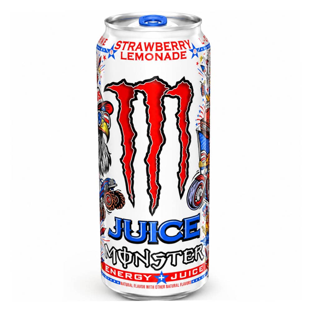 Monster Energy Juice Strawberry Lemonade 473ml
