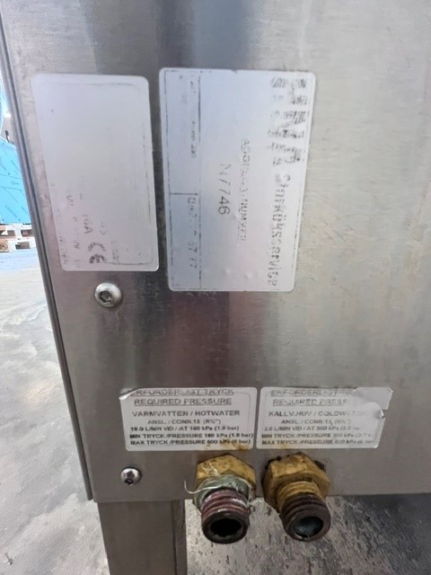 Begagnad Wexiödisk WD-6 med automatisk huvlyft. - 6