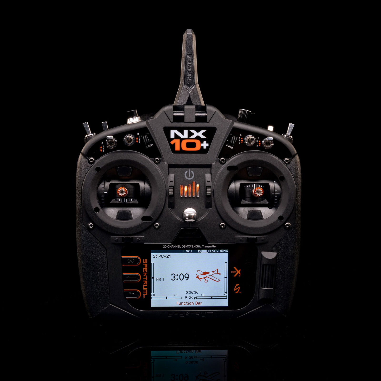Spektrum SPMR10120EUA NX10+ 20-Channel DSMX Transmitter Only - 6