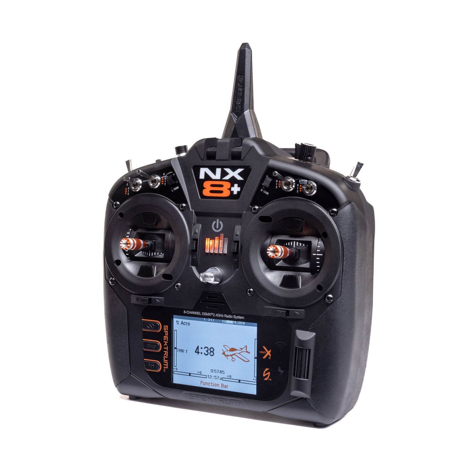 Spektrum SPMR8210EUA NX8+ 20-Channel DSMX Transmitter Only - 3