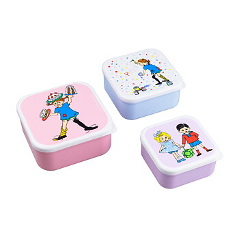 Snackbox Pippi 3-pack