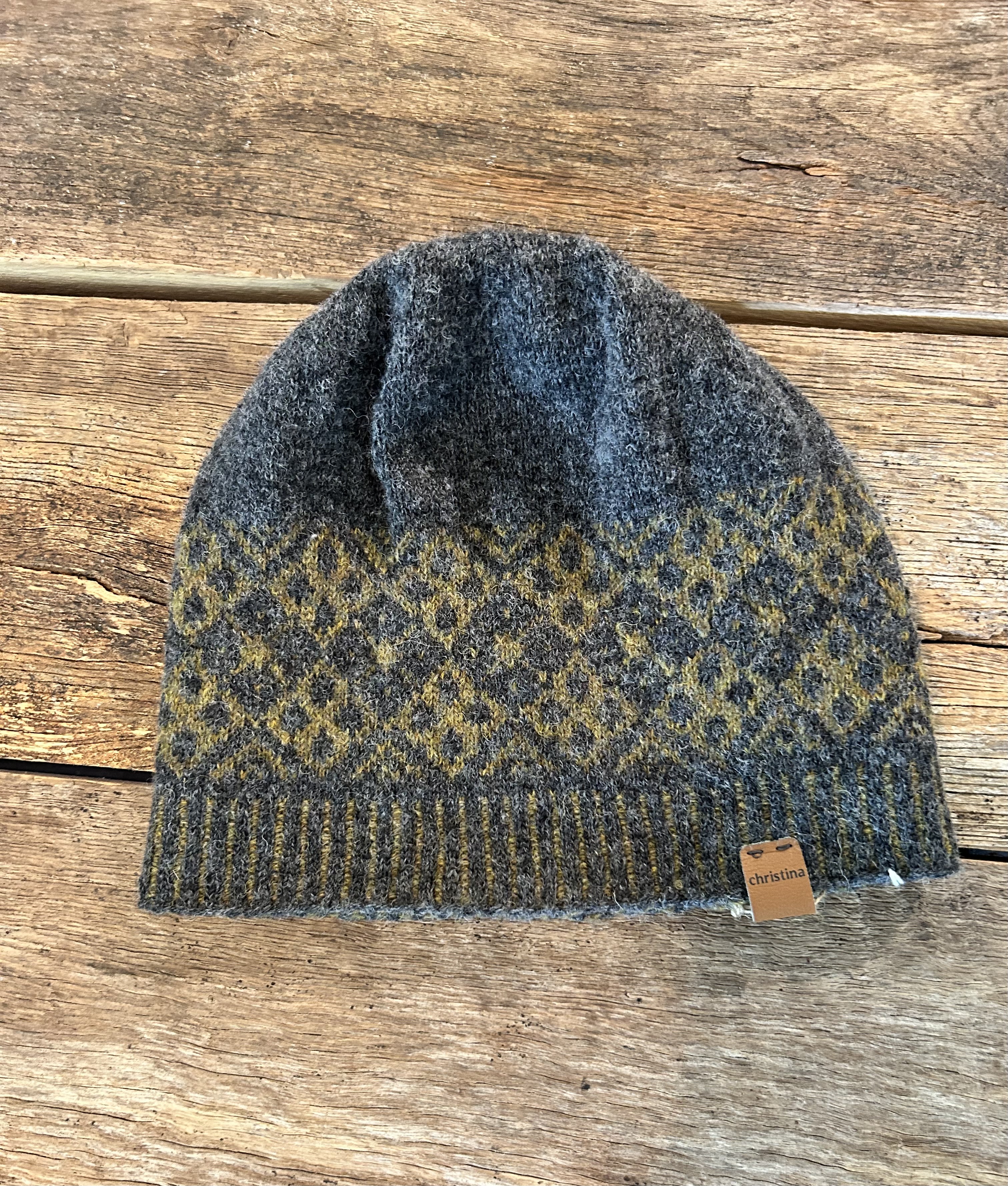 100% wool hat