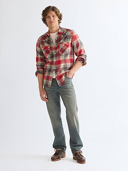 wrangler western shirt chili pepper