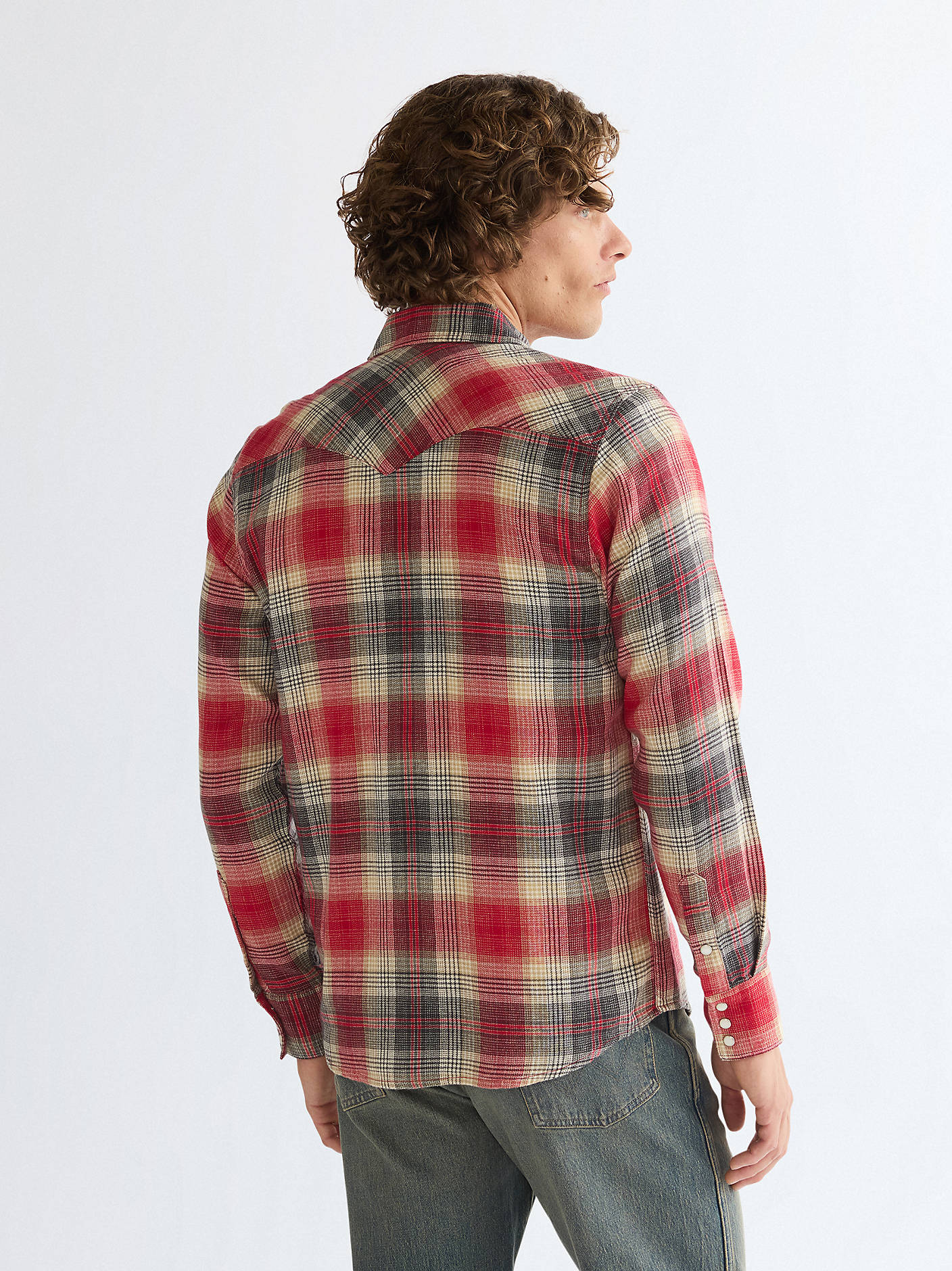 wrangler western shirt chili pepper - 3