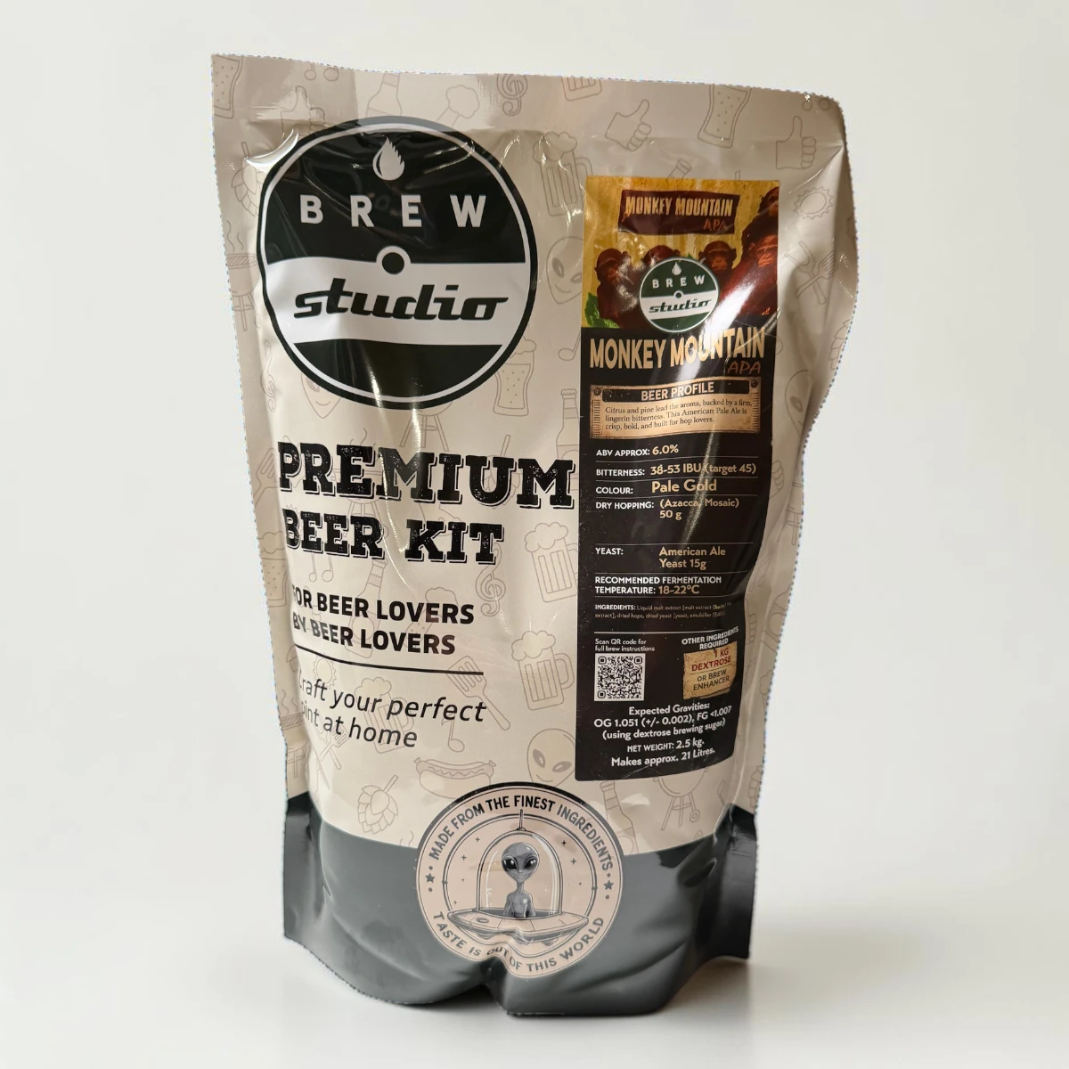 Brew Studio Monkey Mountain APA - 21 L Ölsats