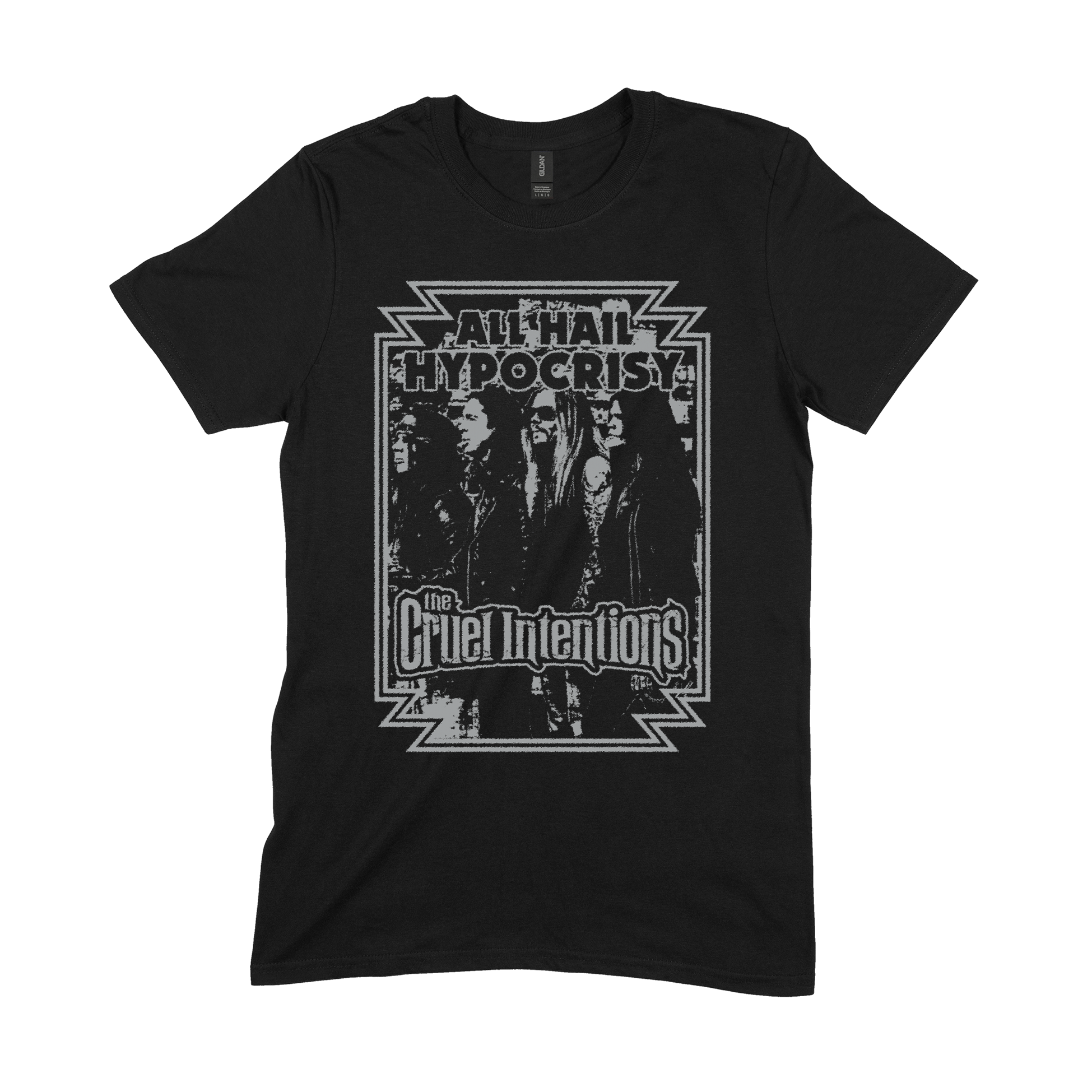 THE CRUEL INTENTIONS - T-SHIRT, ALL HAIL HYPOCRISY GRAY