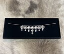 Stort silverhalsband