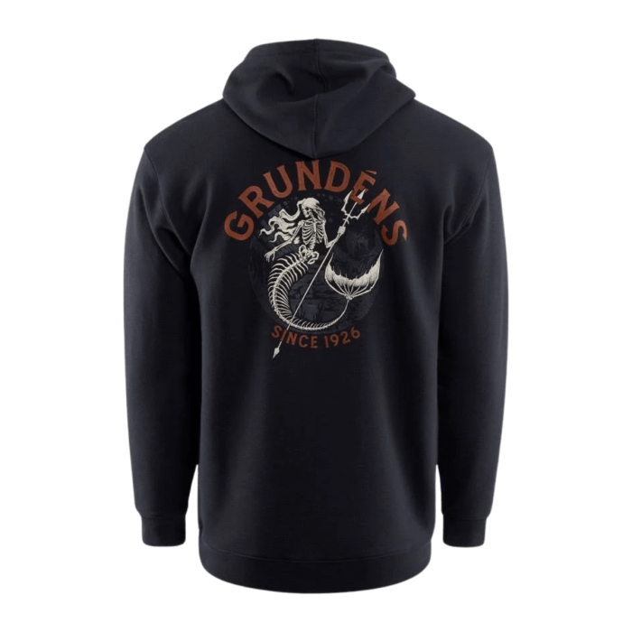 Grundens Men's Discplacement DWR Hoodie - Dead Reckoning Black - 2XL