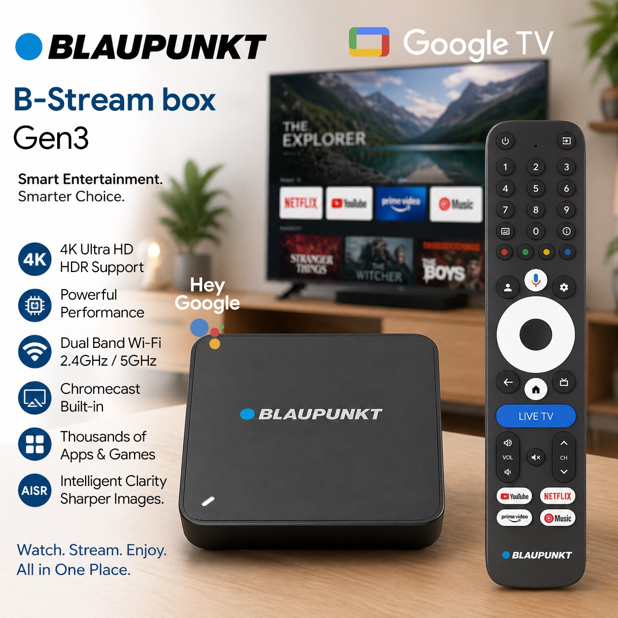 Bluapunkt Steambox Google TV - 3