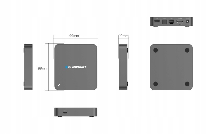 Bluapunkt Steambox Google TV - 2