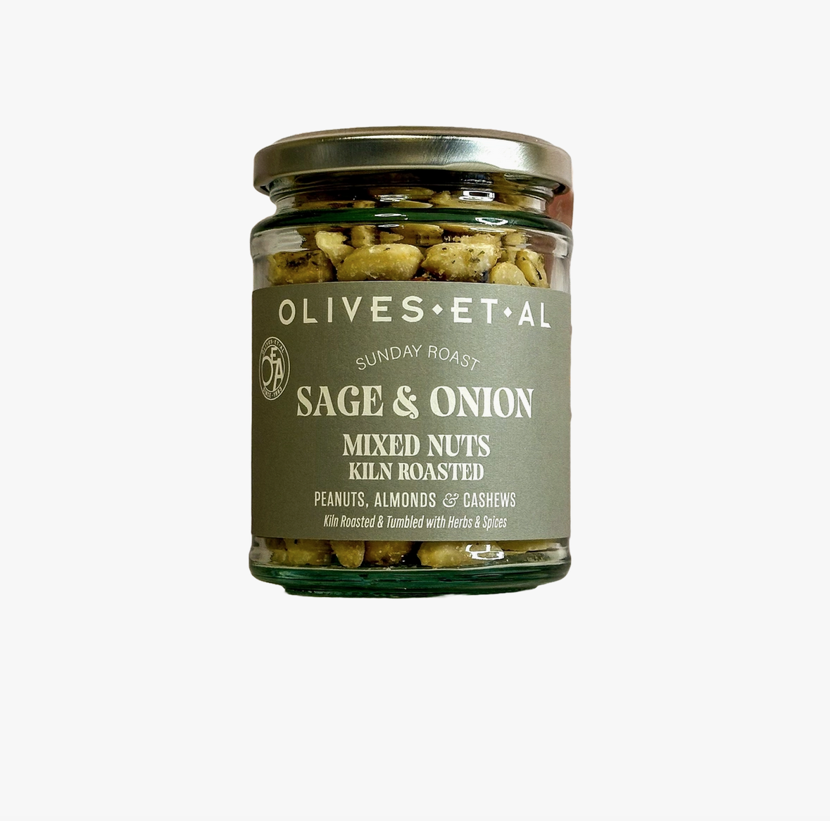 Rostade Mixade Nötter - Salvia & Lök 150g
