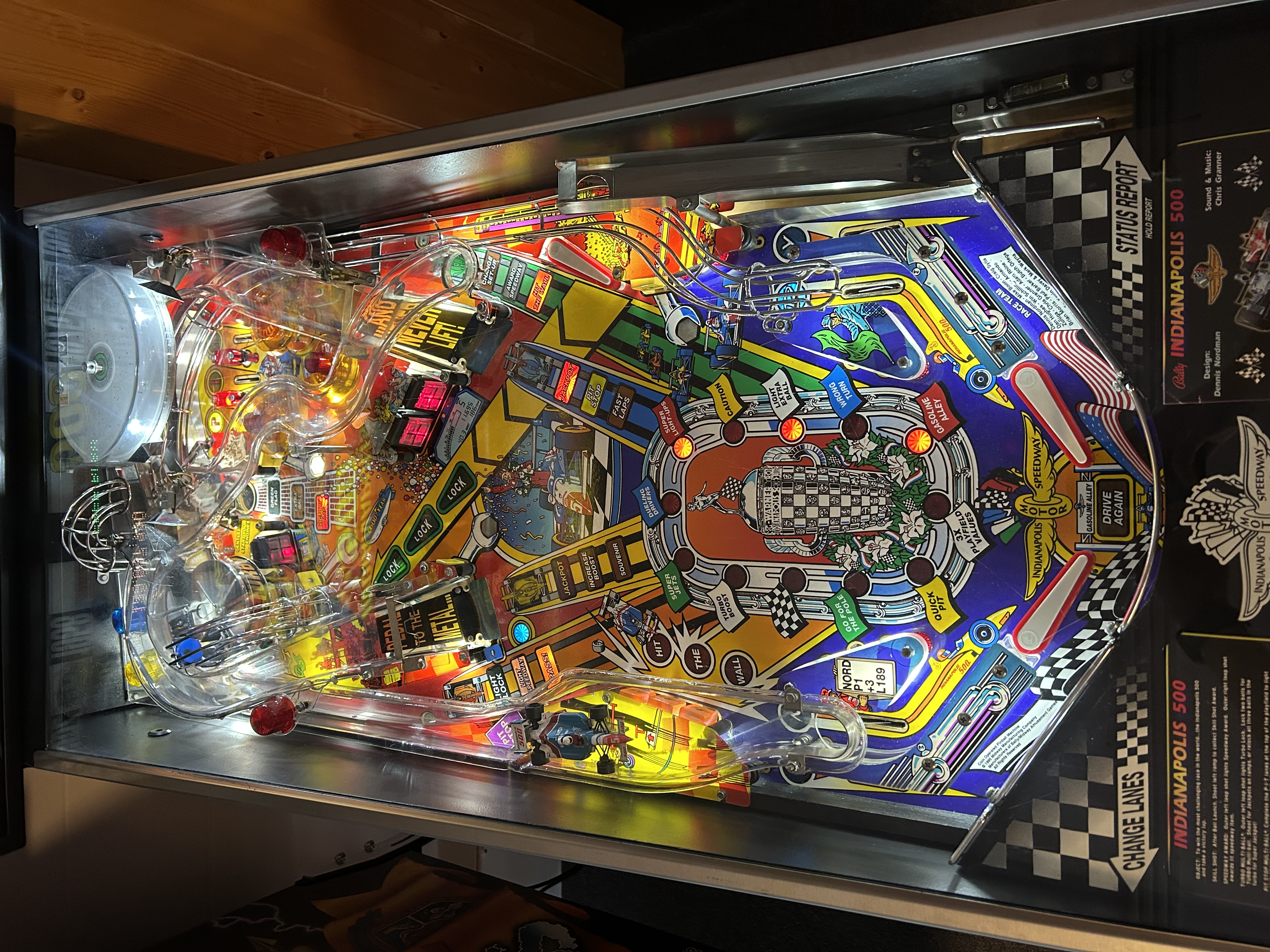 Pinball - Indianapolis 500 - sold by individual  - 6