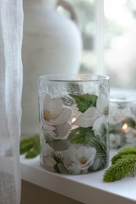 Majas Lykta Winter Blossom Stor