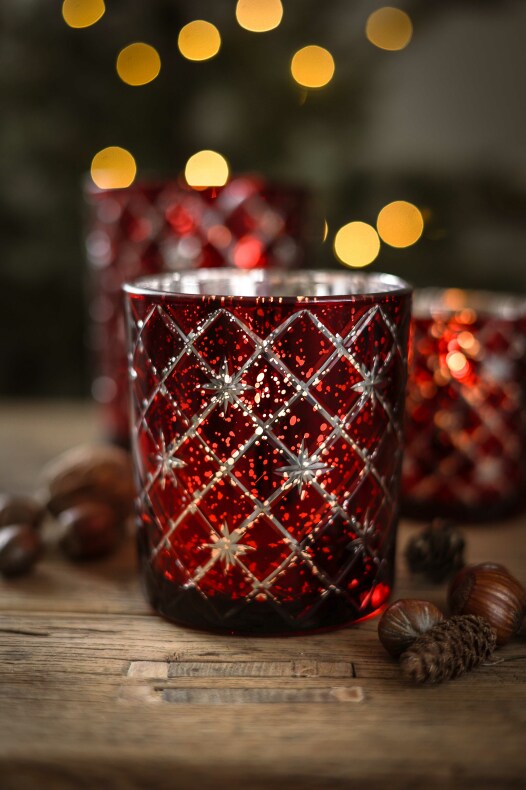 Majas Lykta Ruby Elegance Mellem