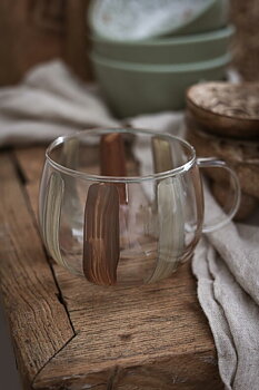 Maja's Blomia Brown Glass Mug