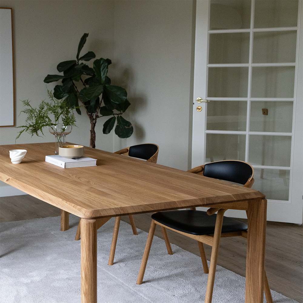 Driplet Dining Table - Rectangular  (Ash several choices) - Kristensen & Kristensen - 5