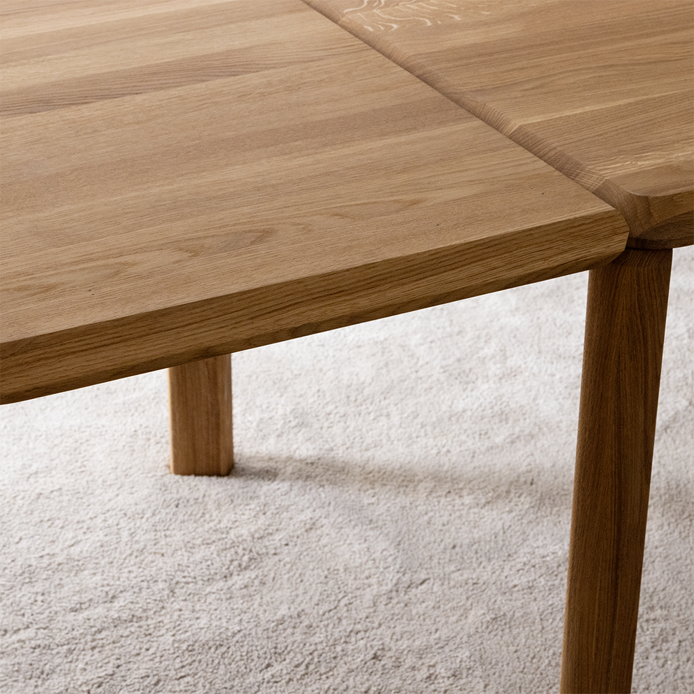 Driplet Dining Table - Rectangular  (Ash several choices) - Kristensen & Kristensen - 12