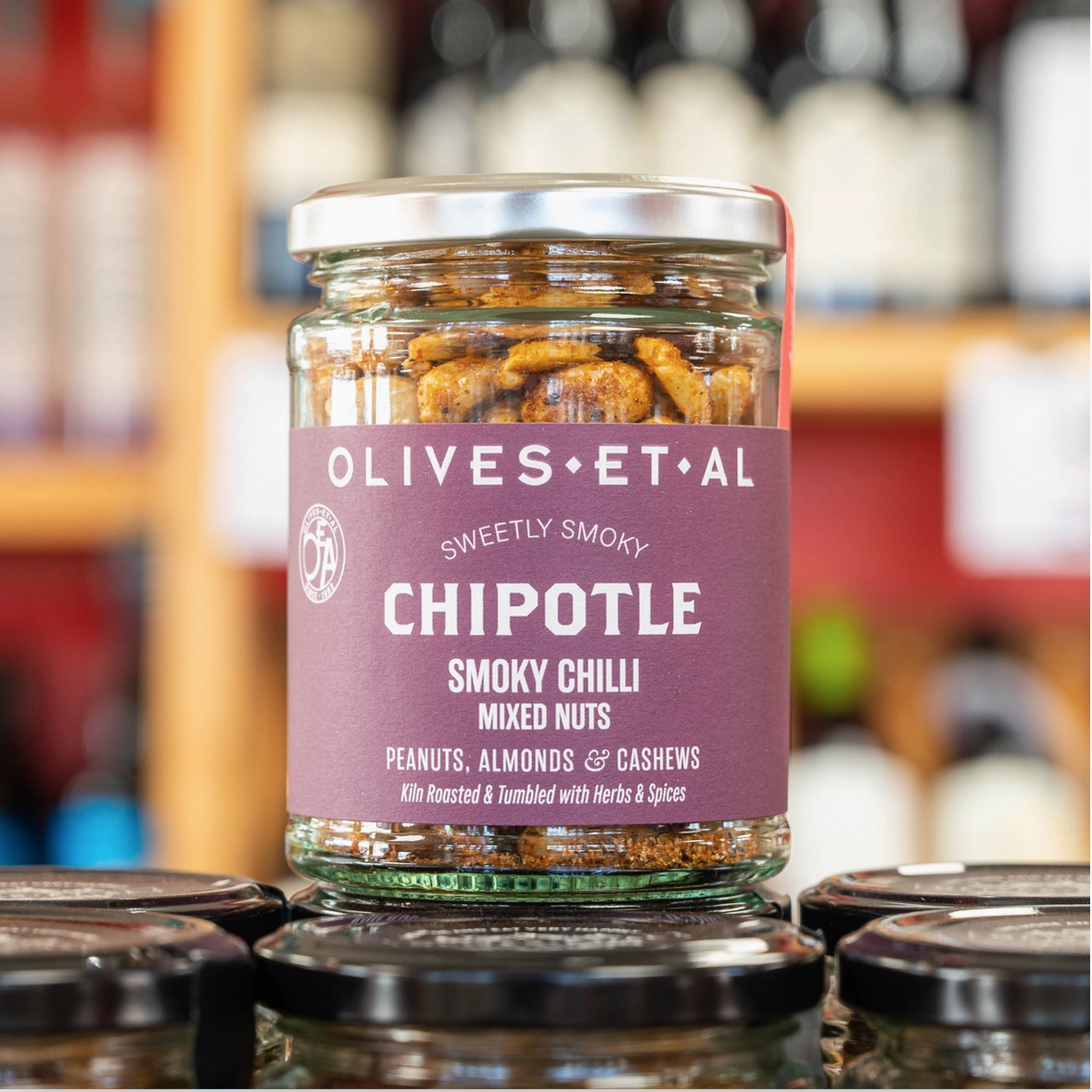Rostade Mixade Nötter - Chipotle smoky chili 150g - 3