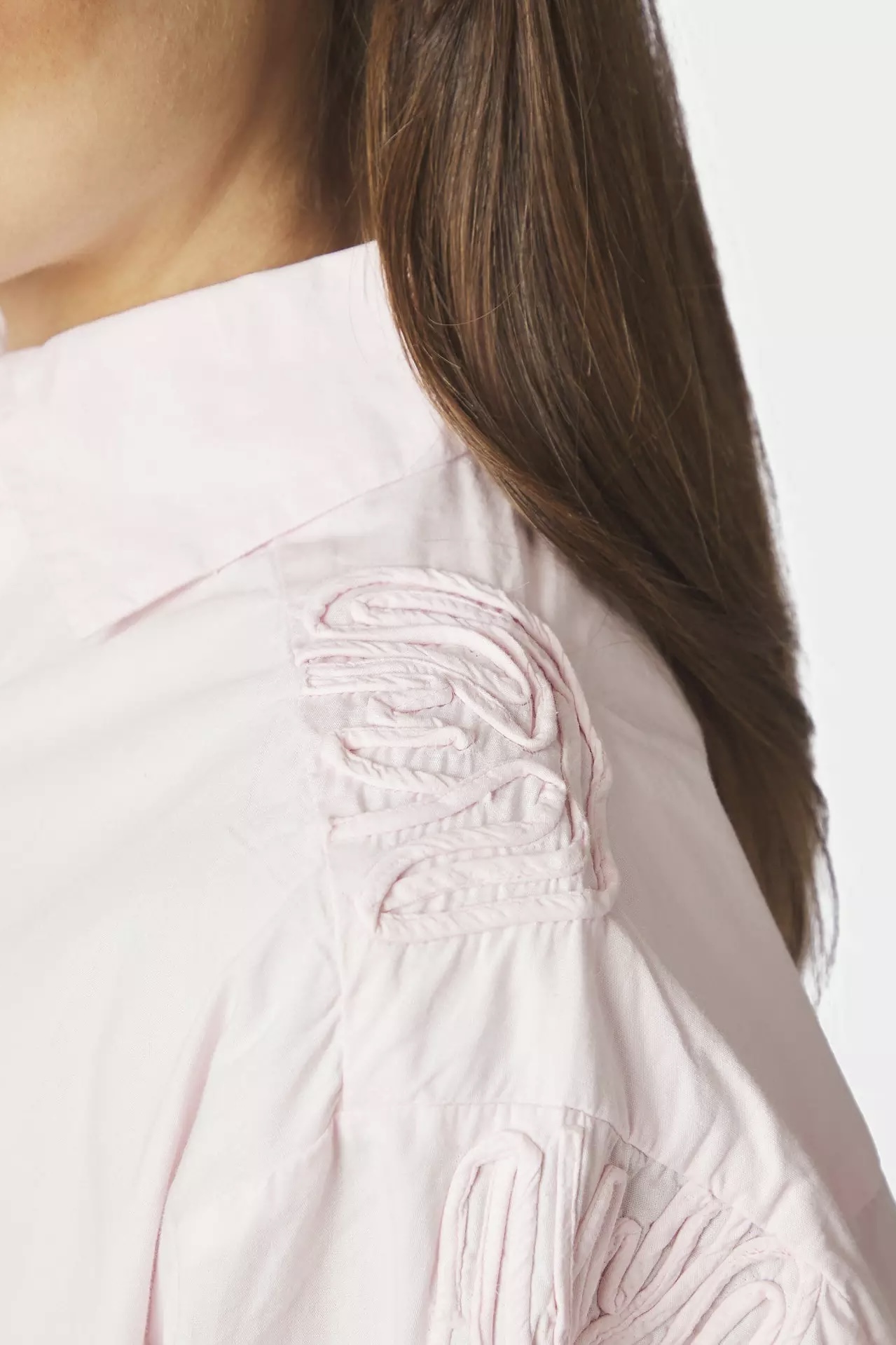 Neo Noir - Dalma Dori Emb Shirt Light Pink - 4