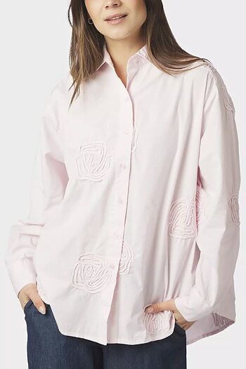 Neo Noir - Dalma Dori Emb Shirt Light Pink
