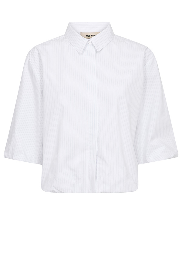 MMMaxime Nylah Shirt Bright White  - 3