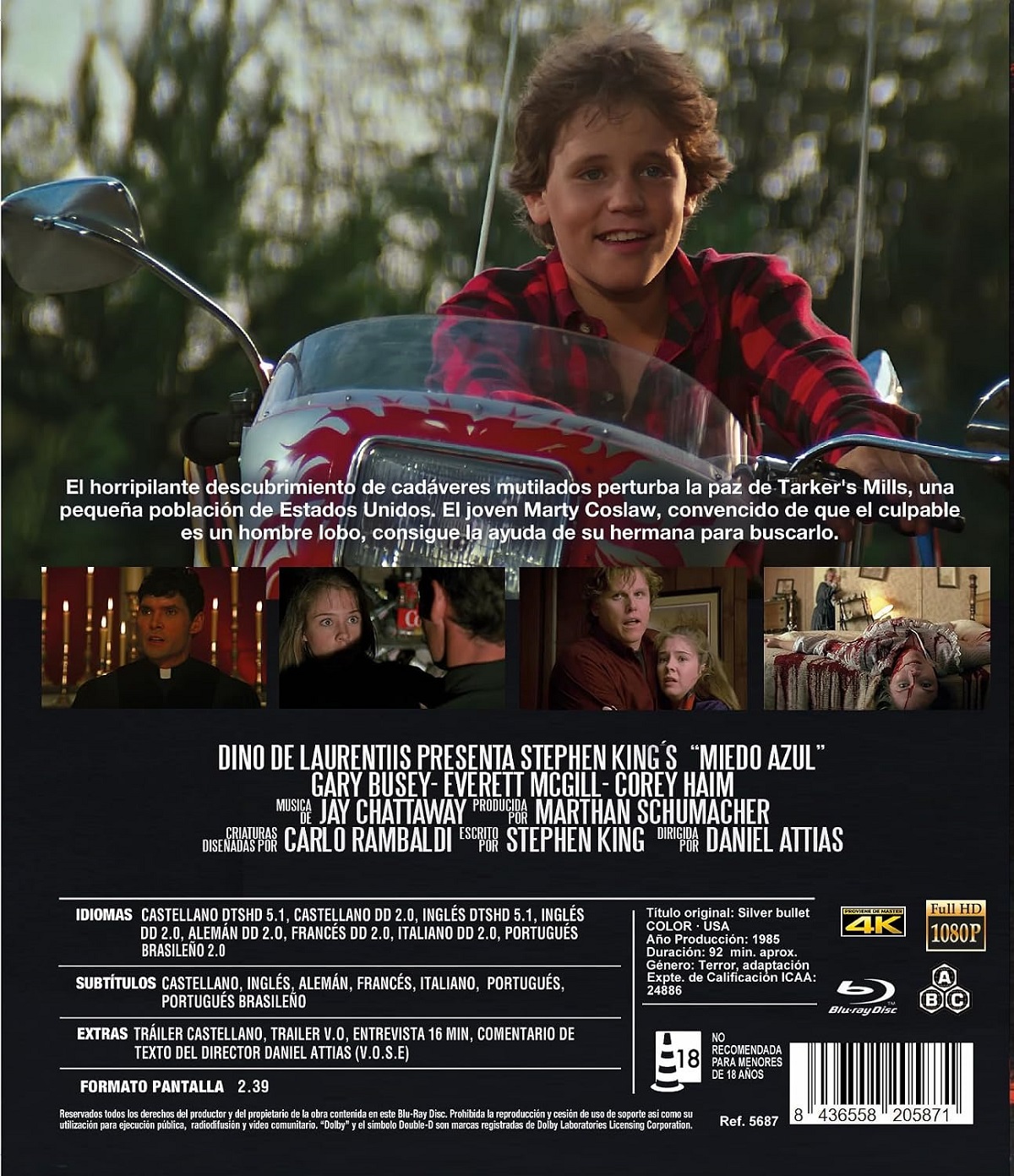 Silver Bullet (ej svensk text) (Blu-ray) - 2