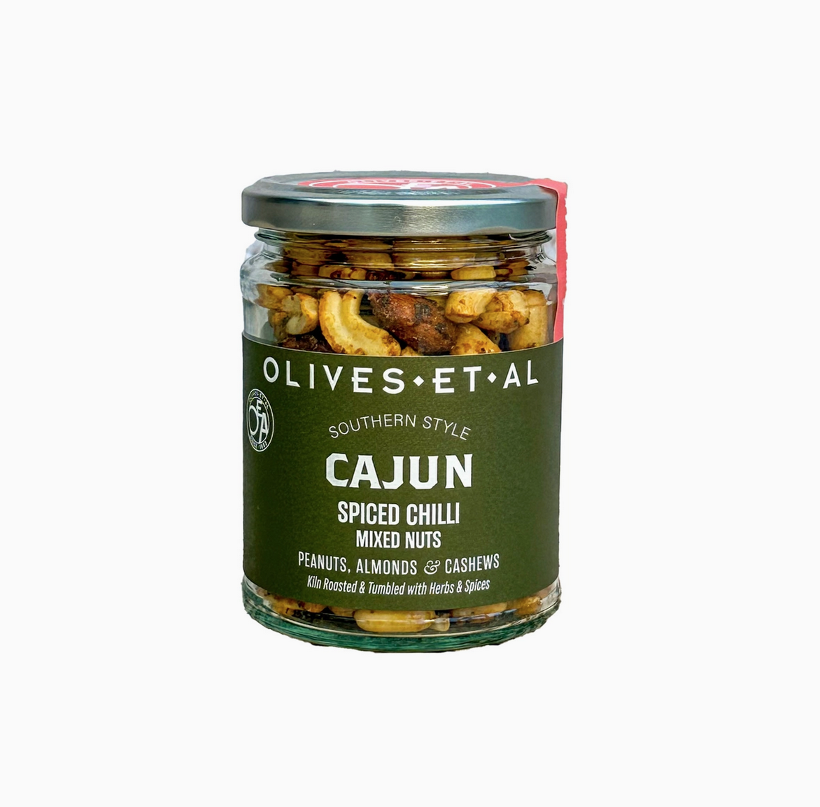 Rostade Mixade Nötter - Cajun Spiced Chilli 150g