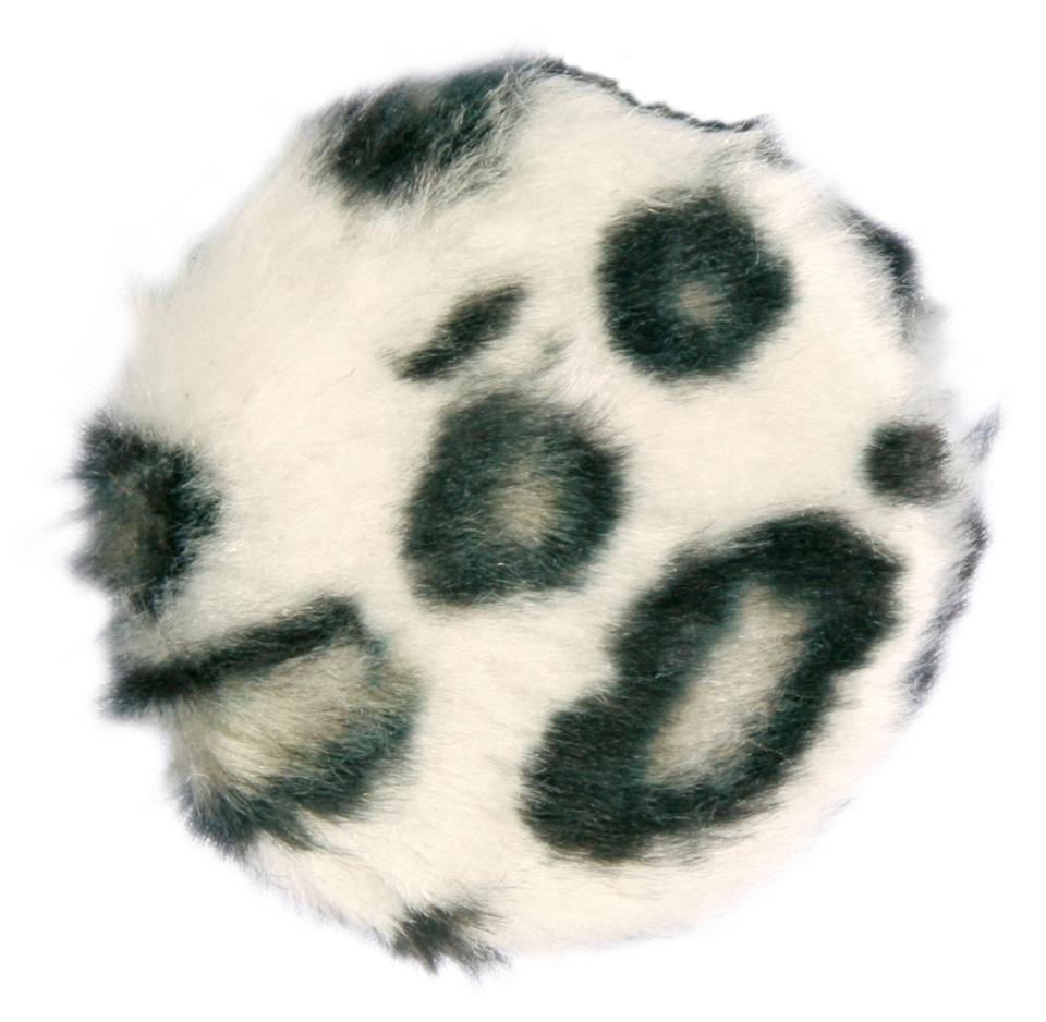JollyPaw Kattleksak Prasselbollar Med Kattmynta 2-Pack Leopard 