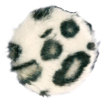 JollyPaw Kattleksak Prasselbollar Med Kattmynta 2-Pack Leopard 