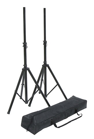Högtalarstativ set med bag