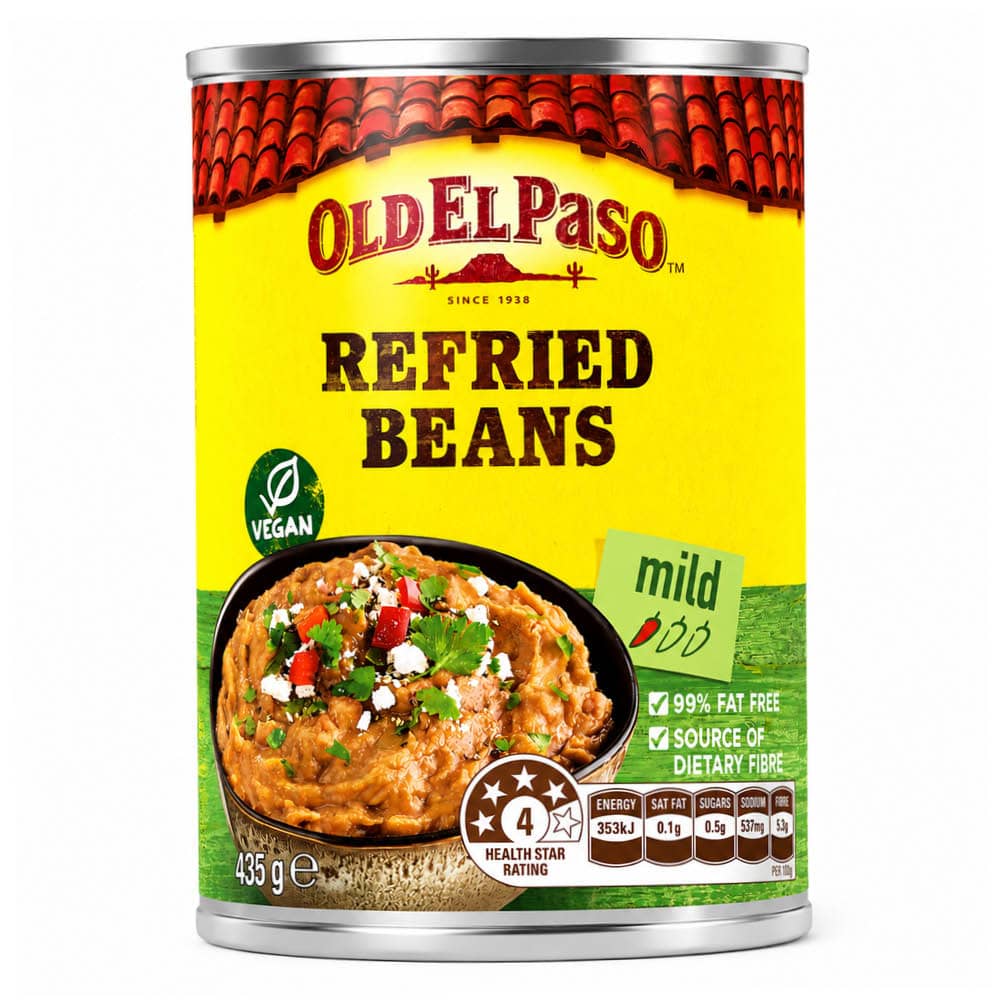 Old El Paso Refried Beans 435g