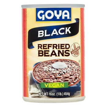 Goya Black Refried Beans 454g