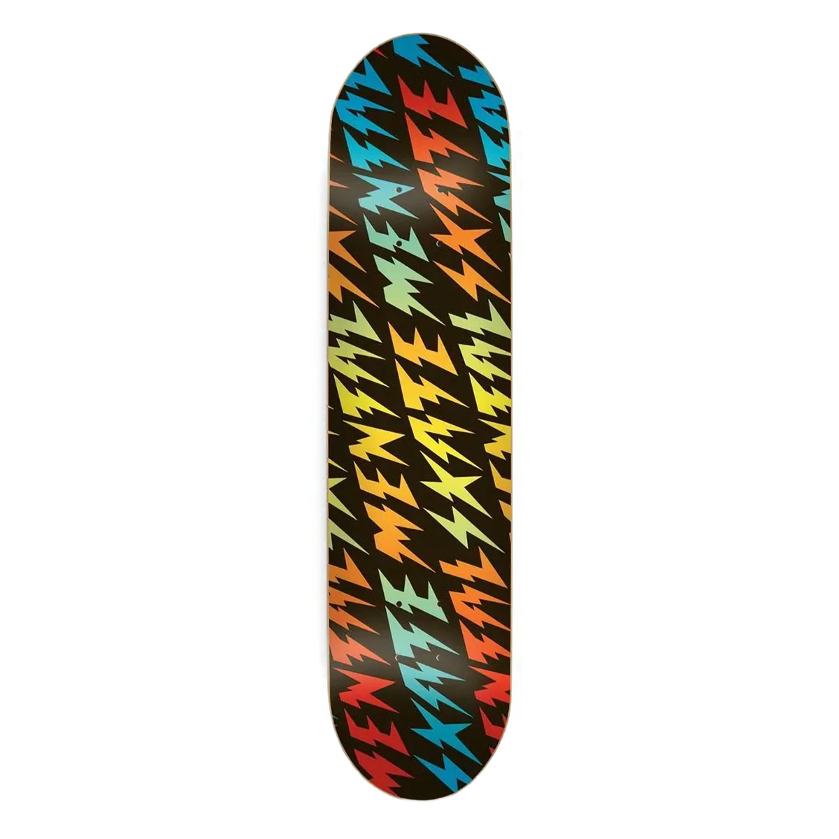 Skate Mental skateboard deck 8.25 bolts black