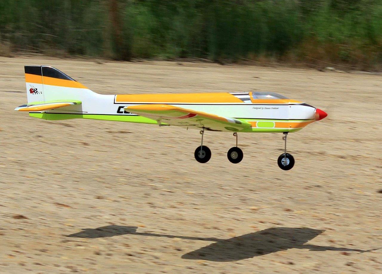 Seagull Curare Classic F3A 1090mm 30E ARF Fasta Landställ - 2