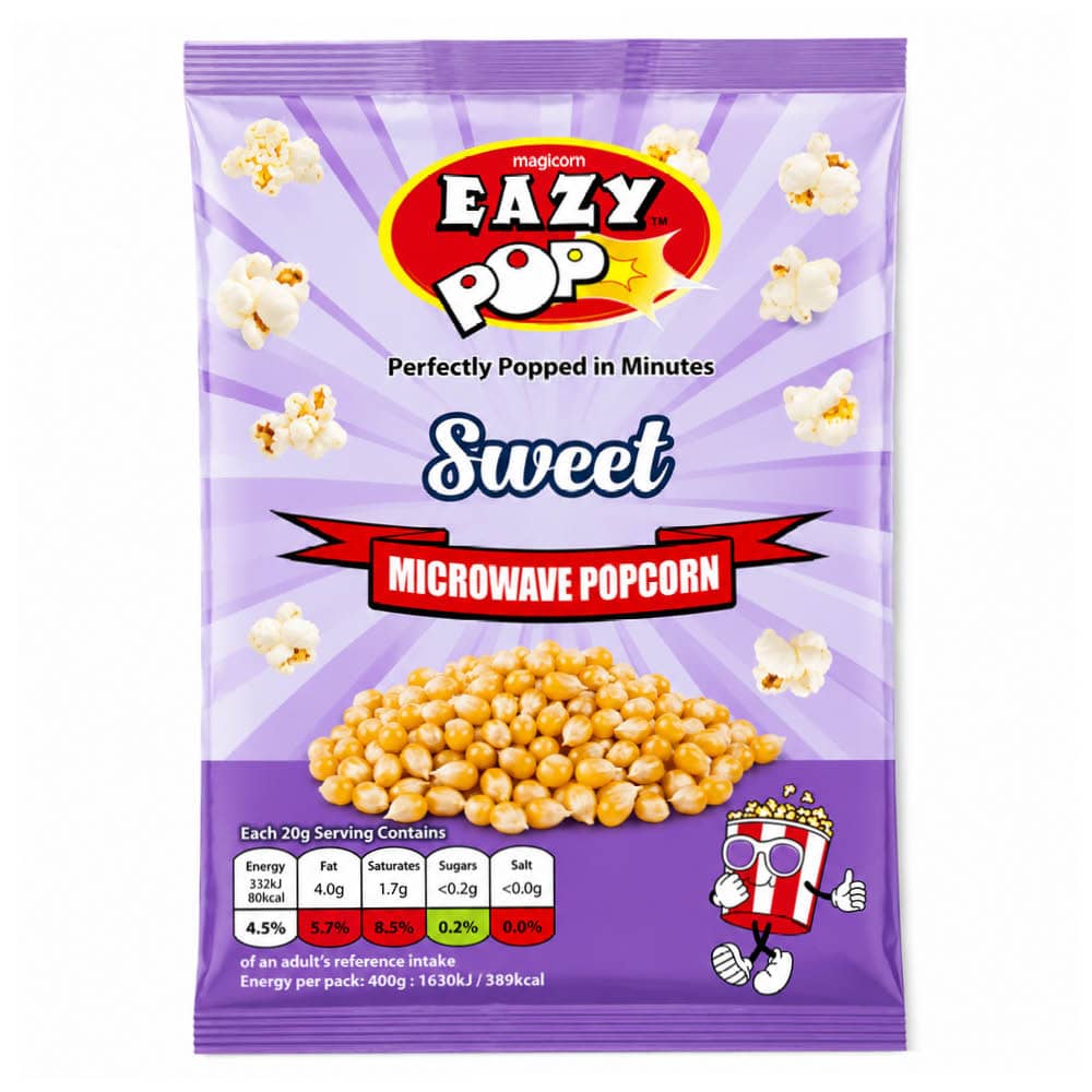 Easy Pop Sweet Microwave Popcorn 85g
