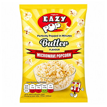 Easy Pop Butter Microwave Popcorn 85g