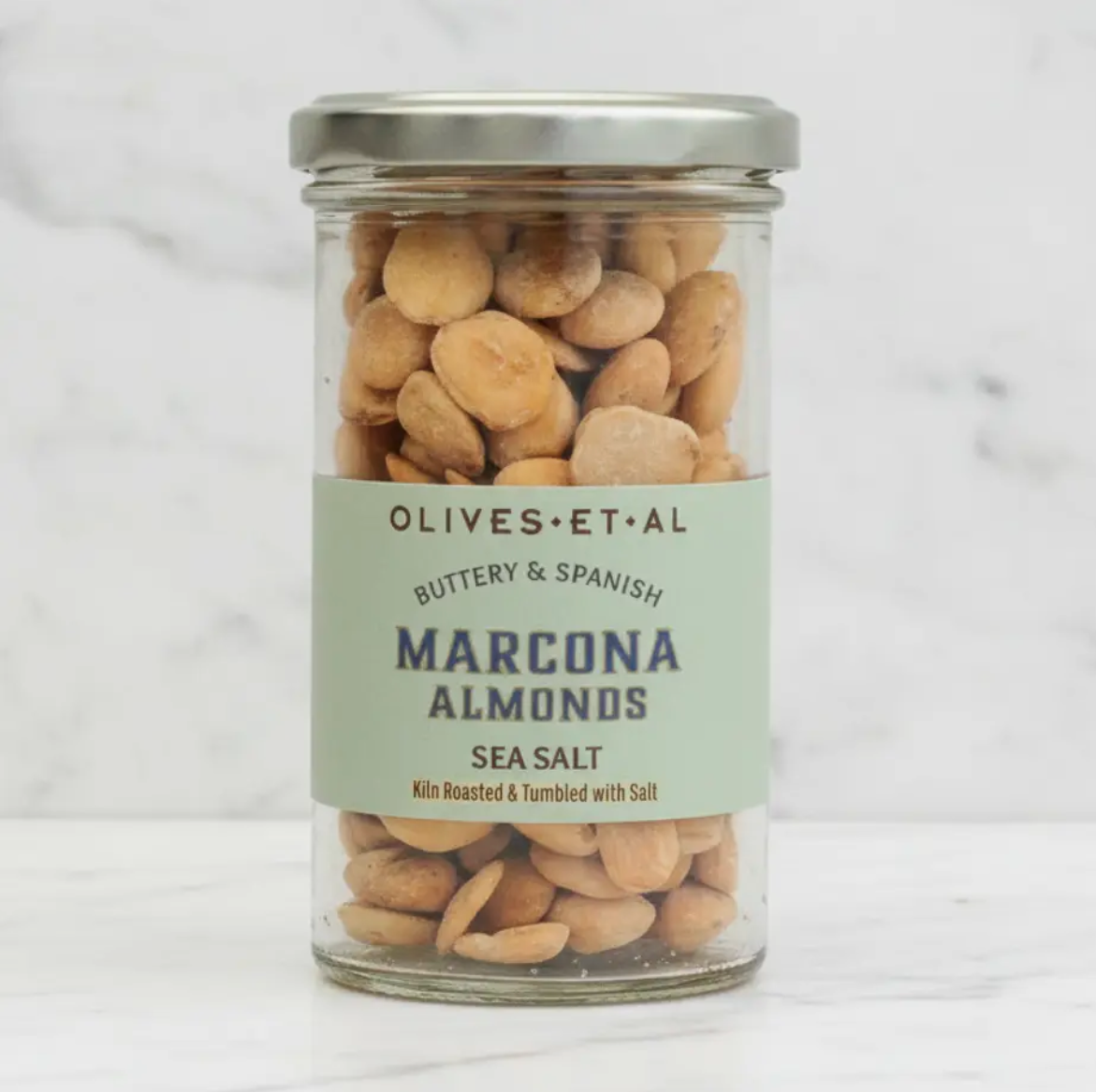 Ungsrostade Maracona mandlar - Havssalt 130g