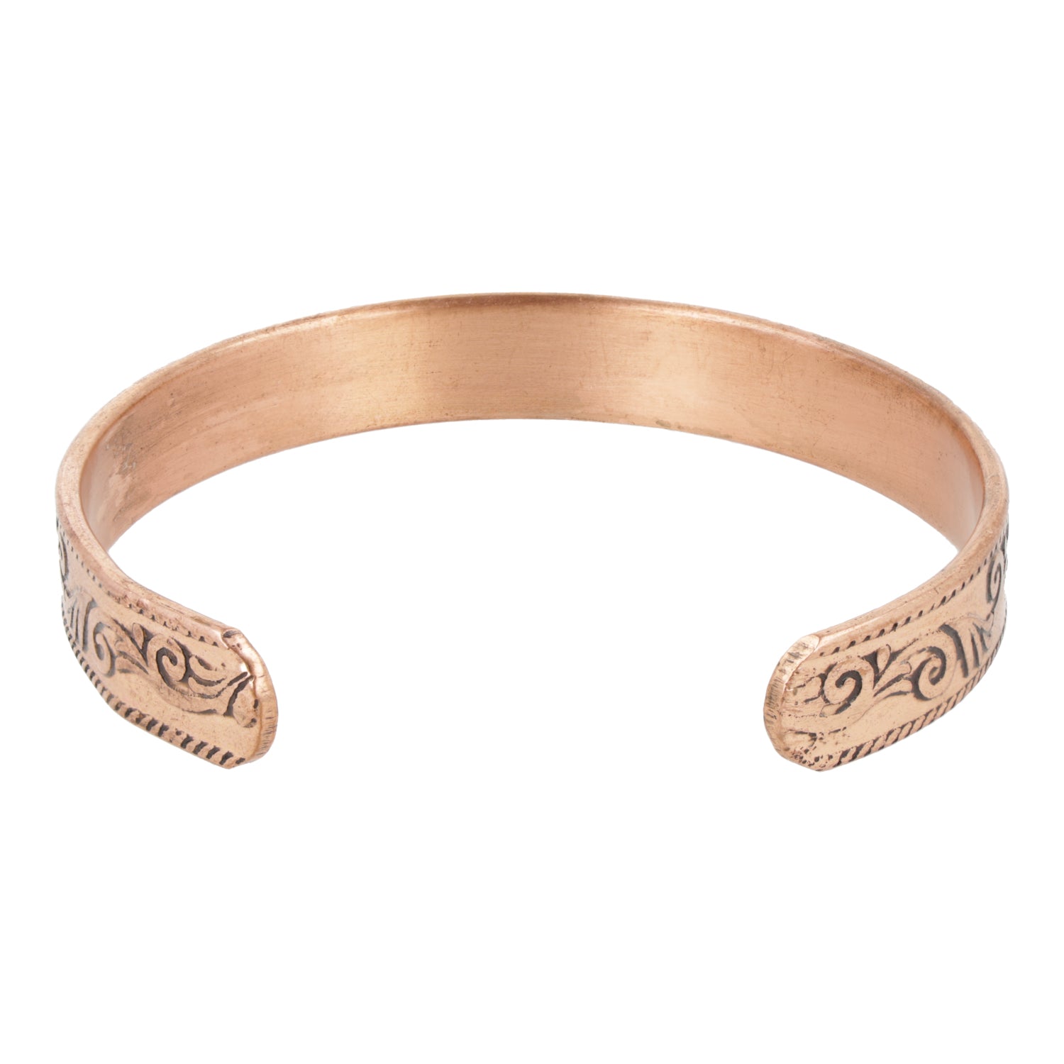 Magnetiskt koppararmband Lotus - 2
