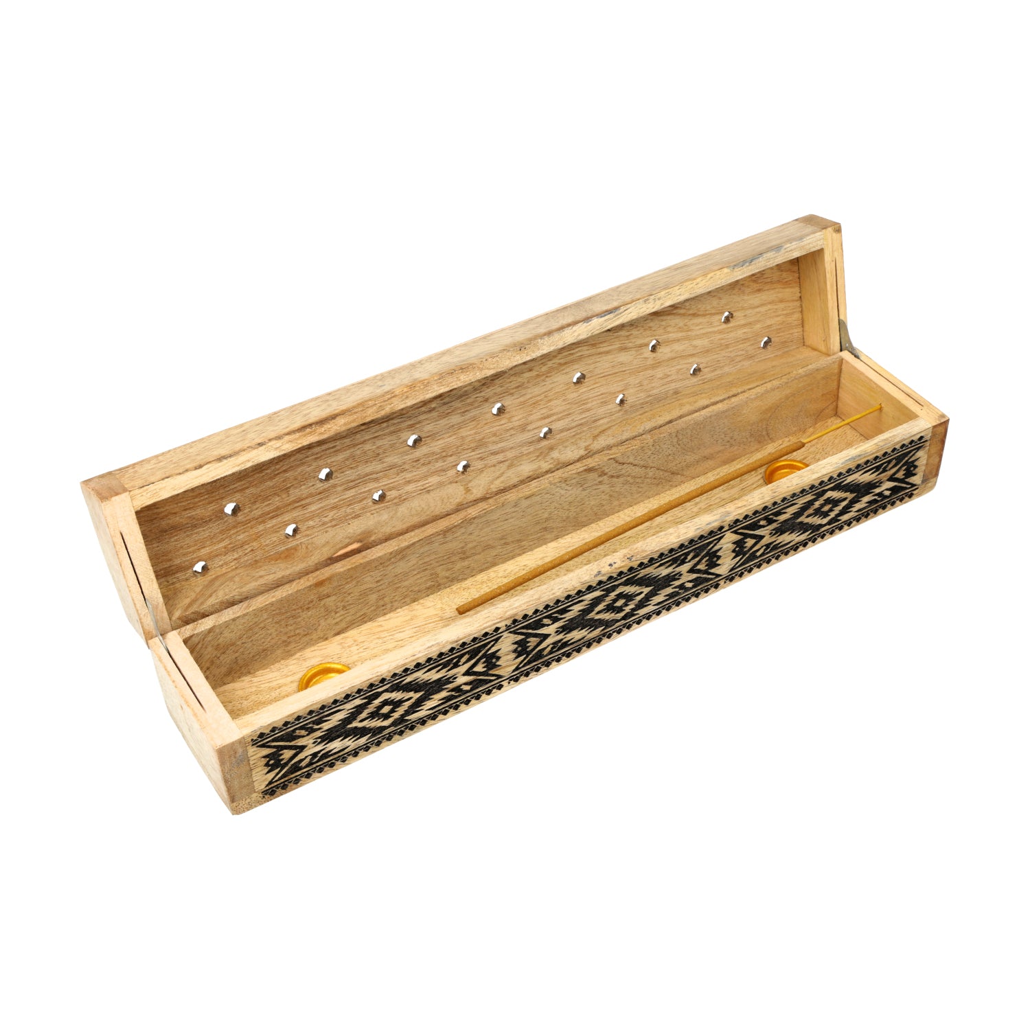 Rökelsehållare låda Tribal  mangoträd - 4