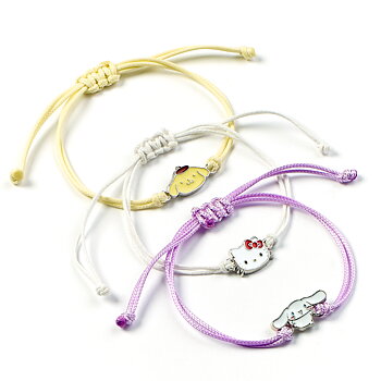 Hello Kitty, Cinnamoroll och Pompompurin Vänskapsarmbandset 3-pack