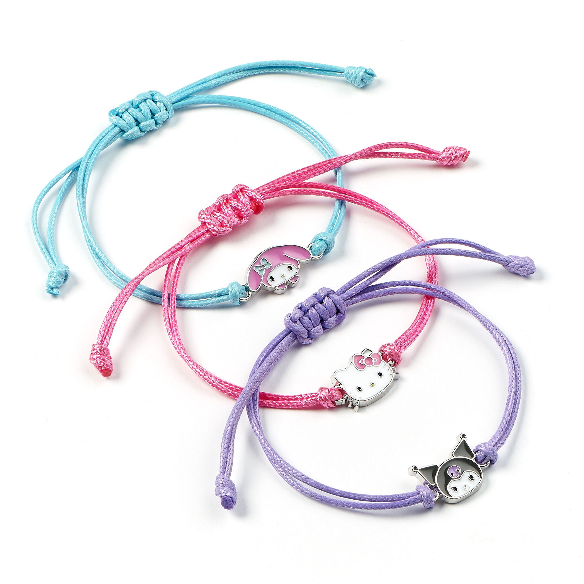 Hello Kitty, Kuromi och My Melody Vänskapsarmbandset 3-pack - 2