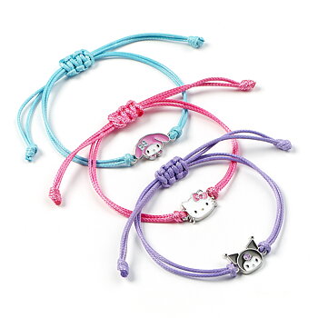 Hello Kitty, Kuromi och My Melody Vänskapsarmbandset 3-pack