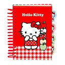 Hello Kitty Inbunden Anteckningsbok A6 Röd & Vit