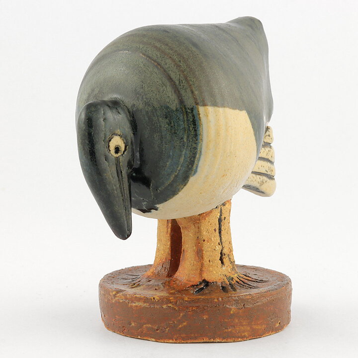  Lisa Larson (1957) Unique Bird Sculpture 10 cm