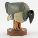  Lisa Larson (1957) Unique Bird Sculpture 10 cm