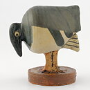  Lisa Larson (1957) Unique Bird Sculpture 10 cm