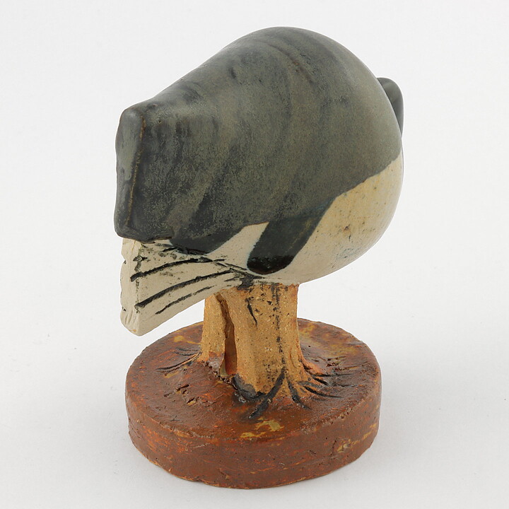  Lisa Larson (1957) Unique Bird Sculpture 10 cm